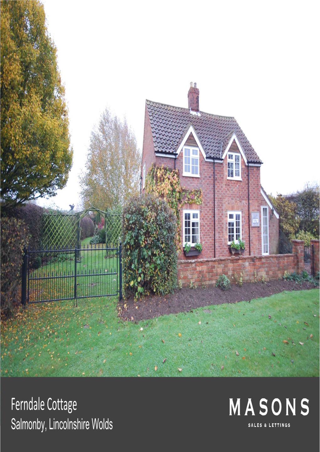 Ferndale Cottage Salmonby, Lincolnshire Wolds