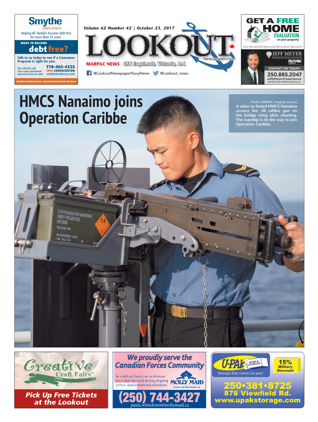 HMCS Nanaimo Joins Operation Caribbe