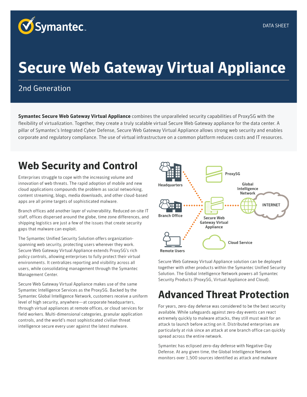 Secure Web Gateway Virtual Appliance 2Nd Generation
