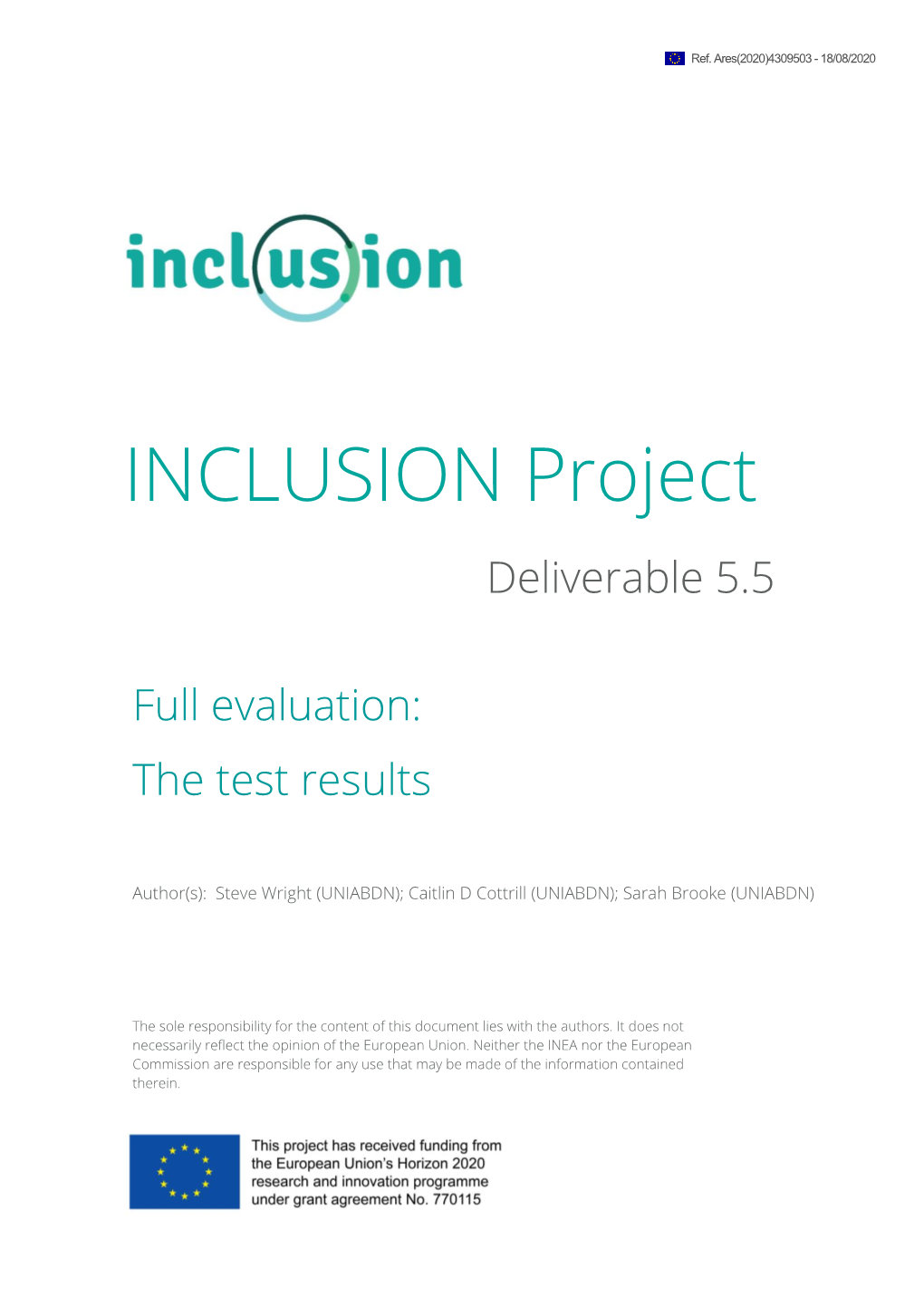 INCLUSION Project