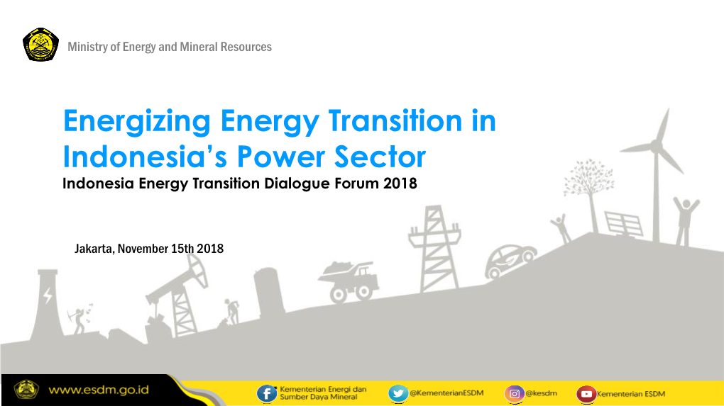 Energizing Energy Transition in Indonesia's Power Sector