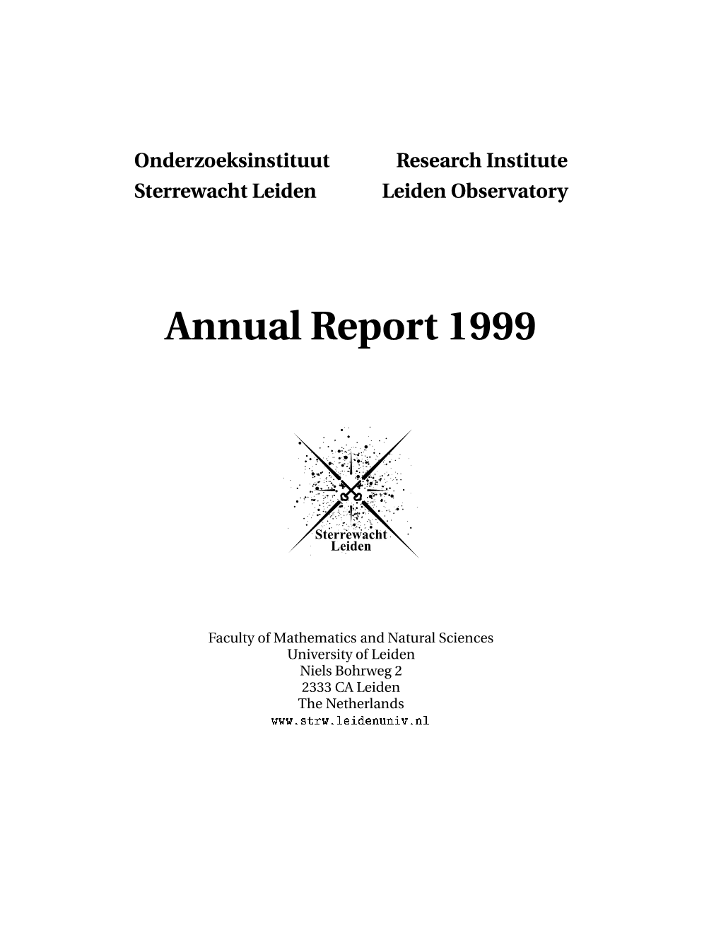 Annual Report 1999