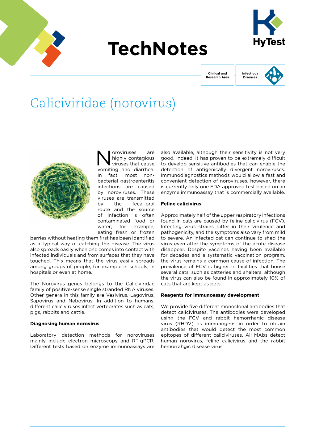 Caliciviridae (Norovirus)