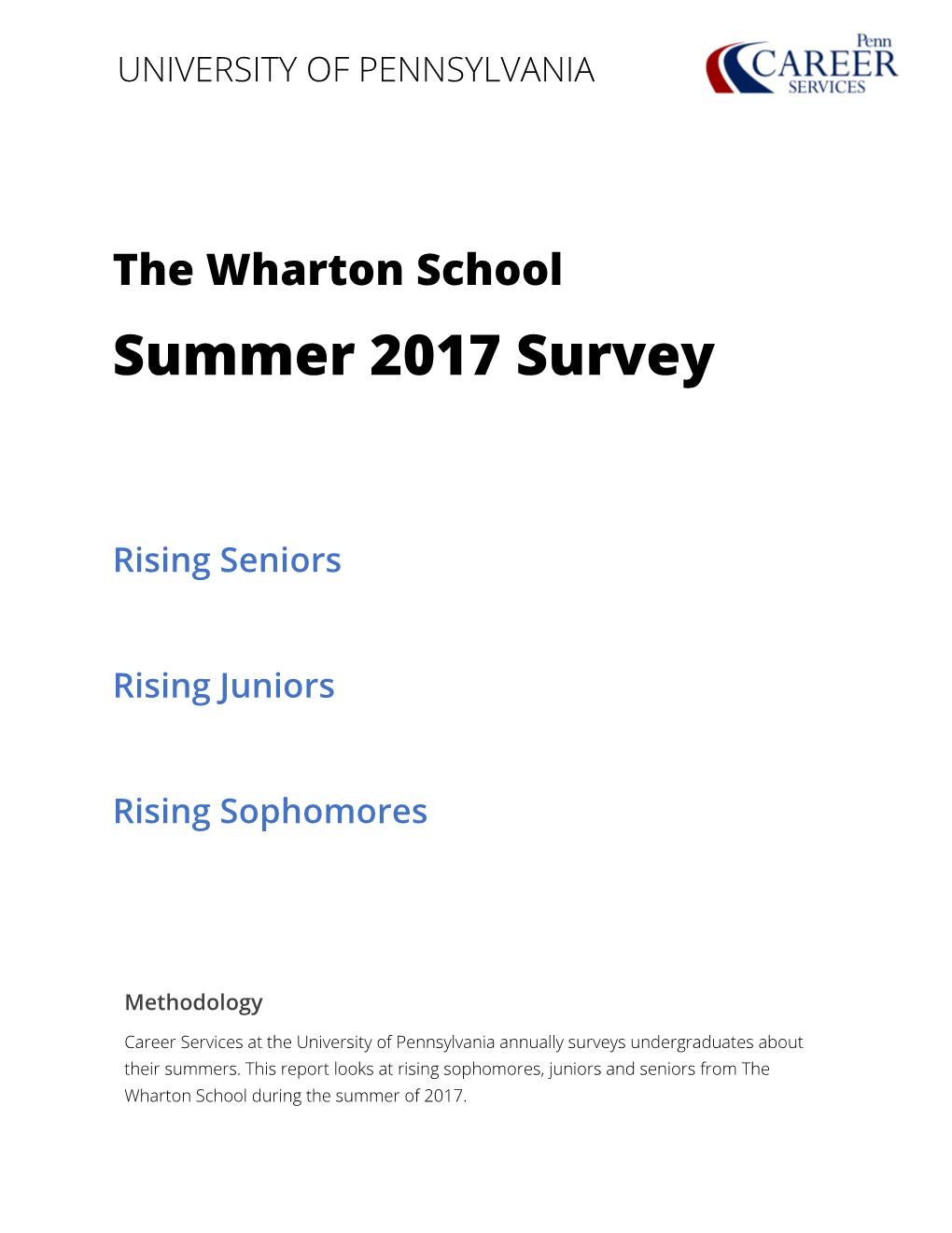 Summer 2017 Survey