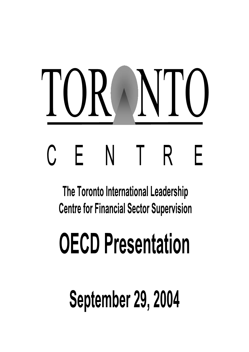 C E N T R E OECD Presentation