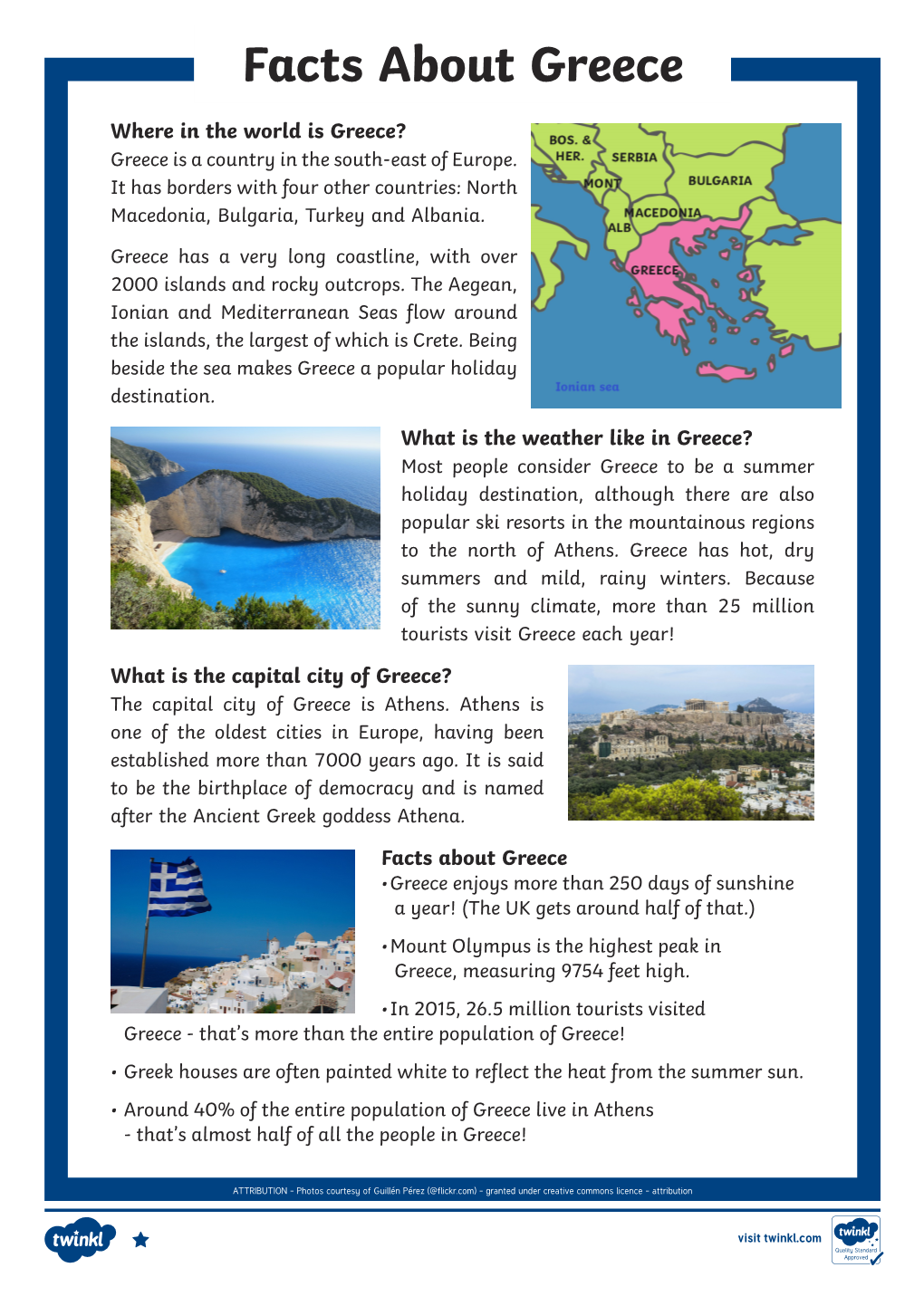 Facts About Greece