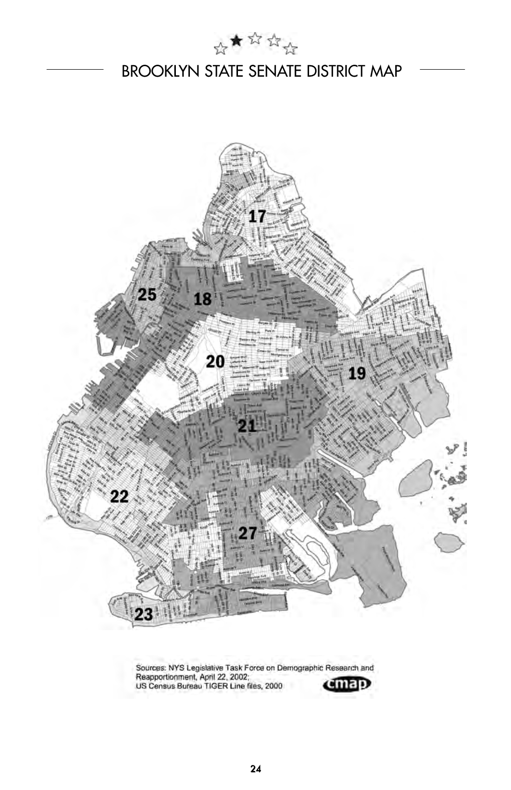 Brooklyn State Senate District Map
