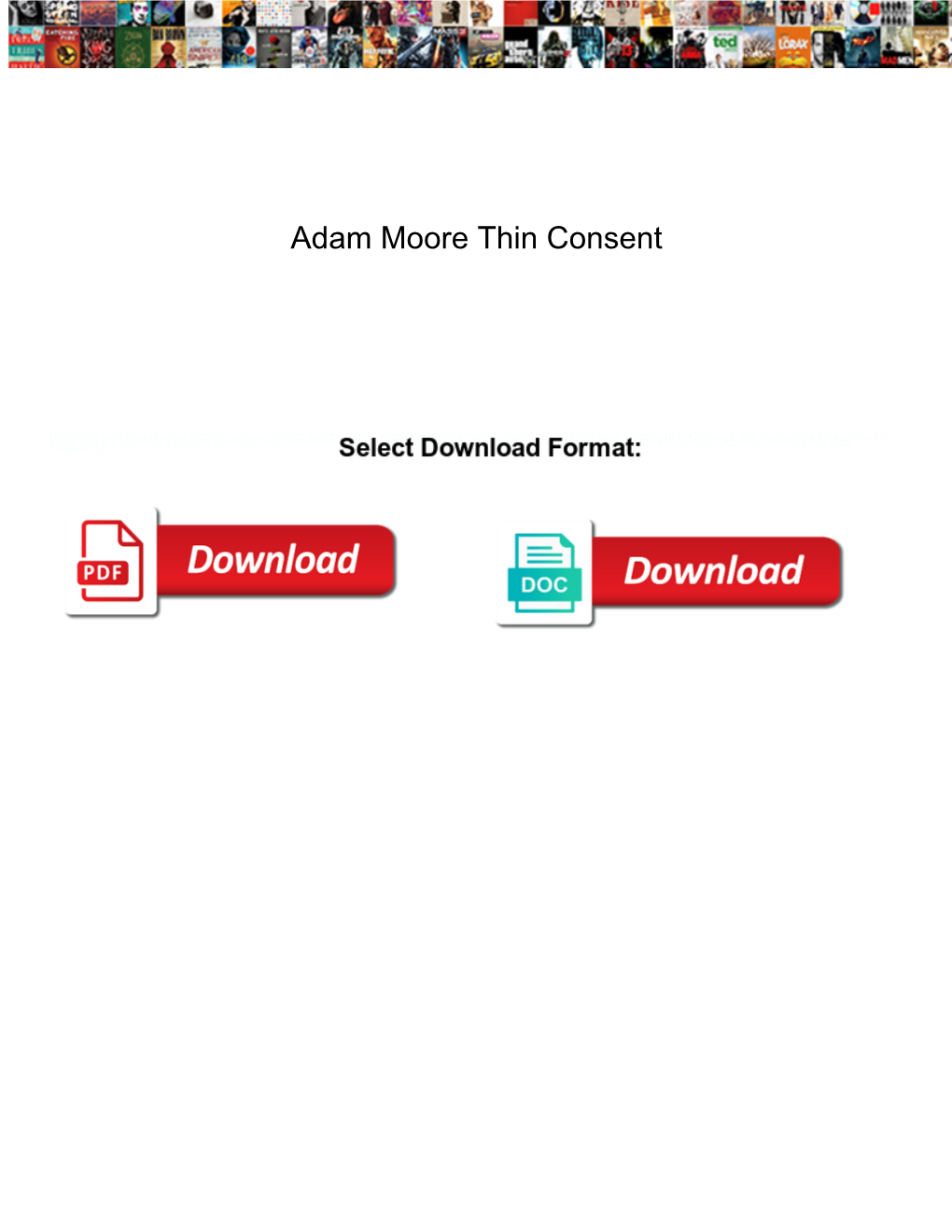 Adam Moore Thin Consent Alabam