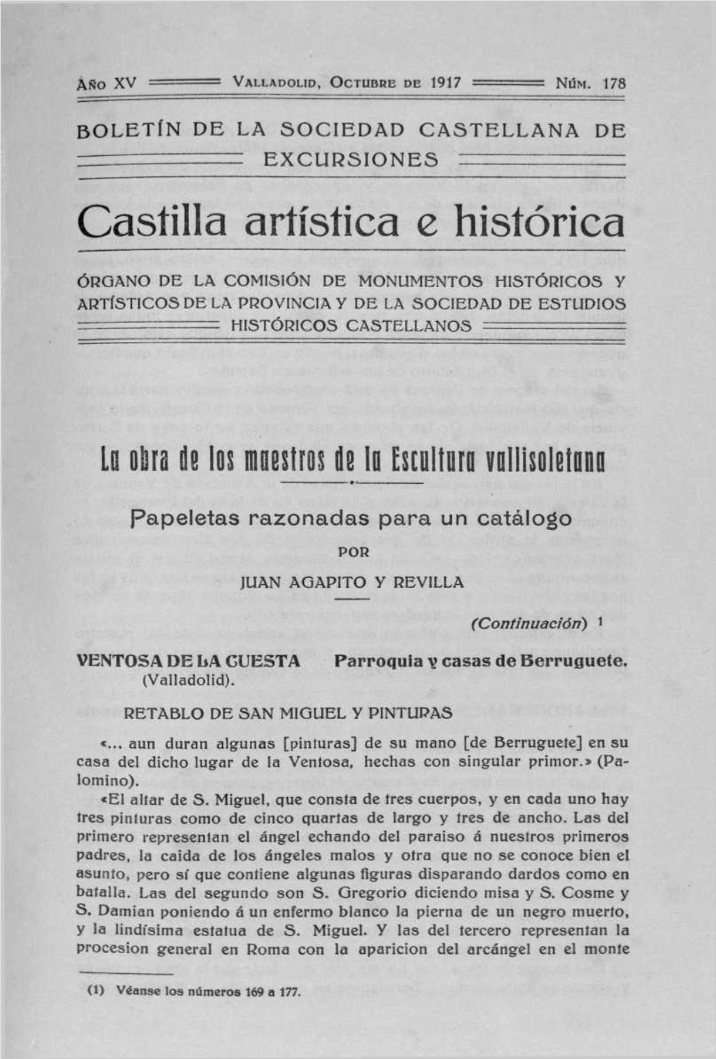 Castilla Artística E Histórica