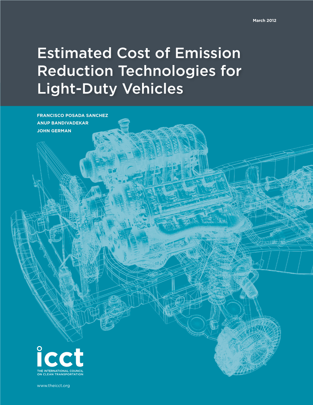 Estimated Cost of Emission Reduction Technologies for Light-Duty Vehicles