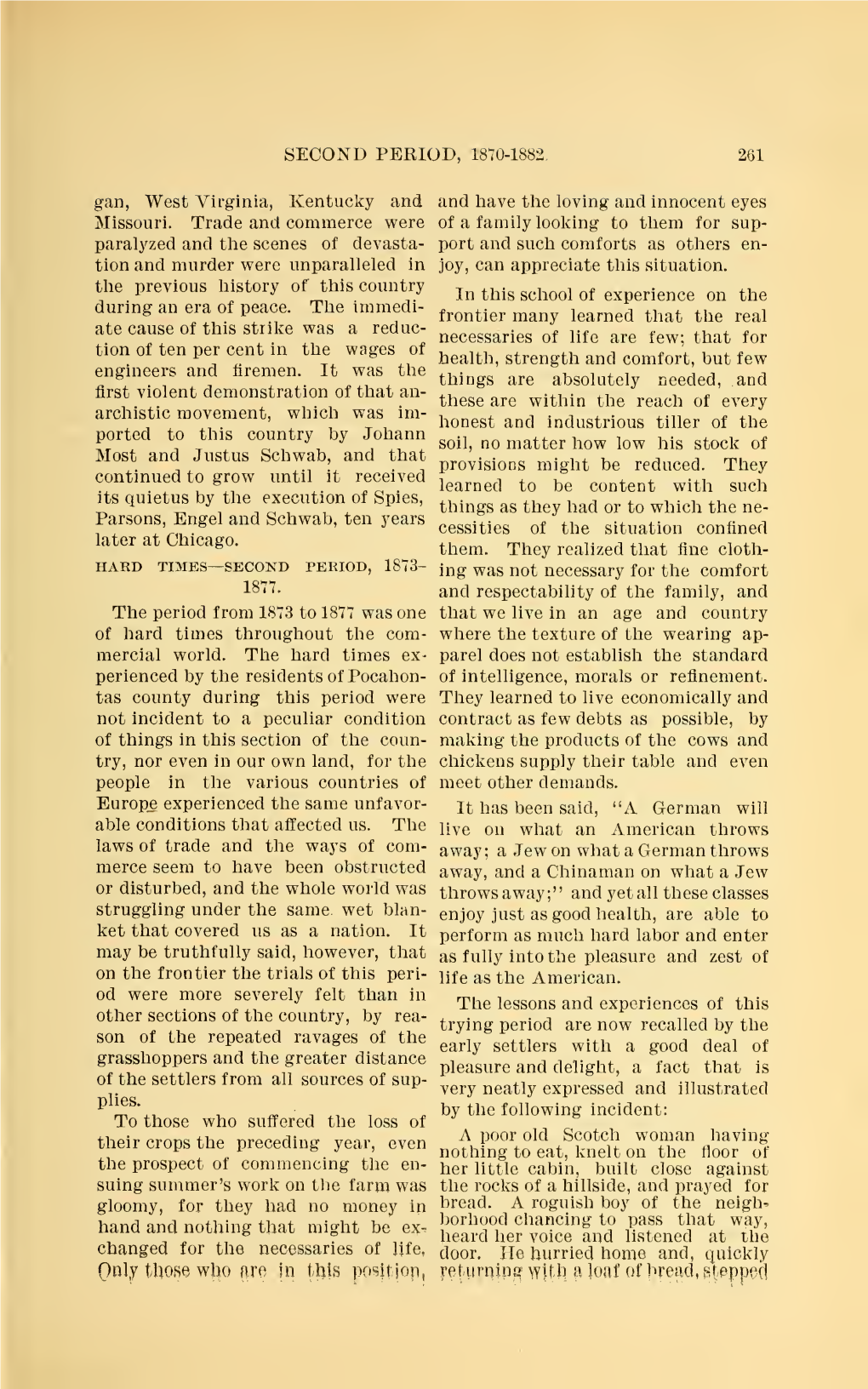 The Pioneer History of Pocahontas County, Iowa, from the Time of Its Earliest Settlement to the Present Time