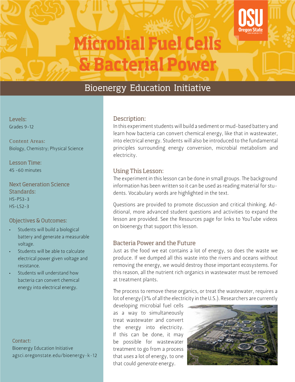 Microbial Fuel Cells & Bacterial Power