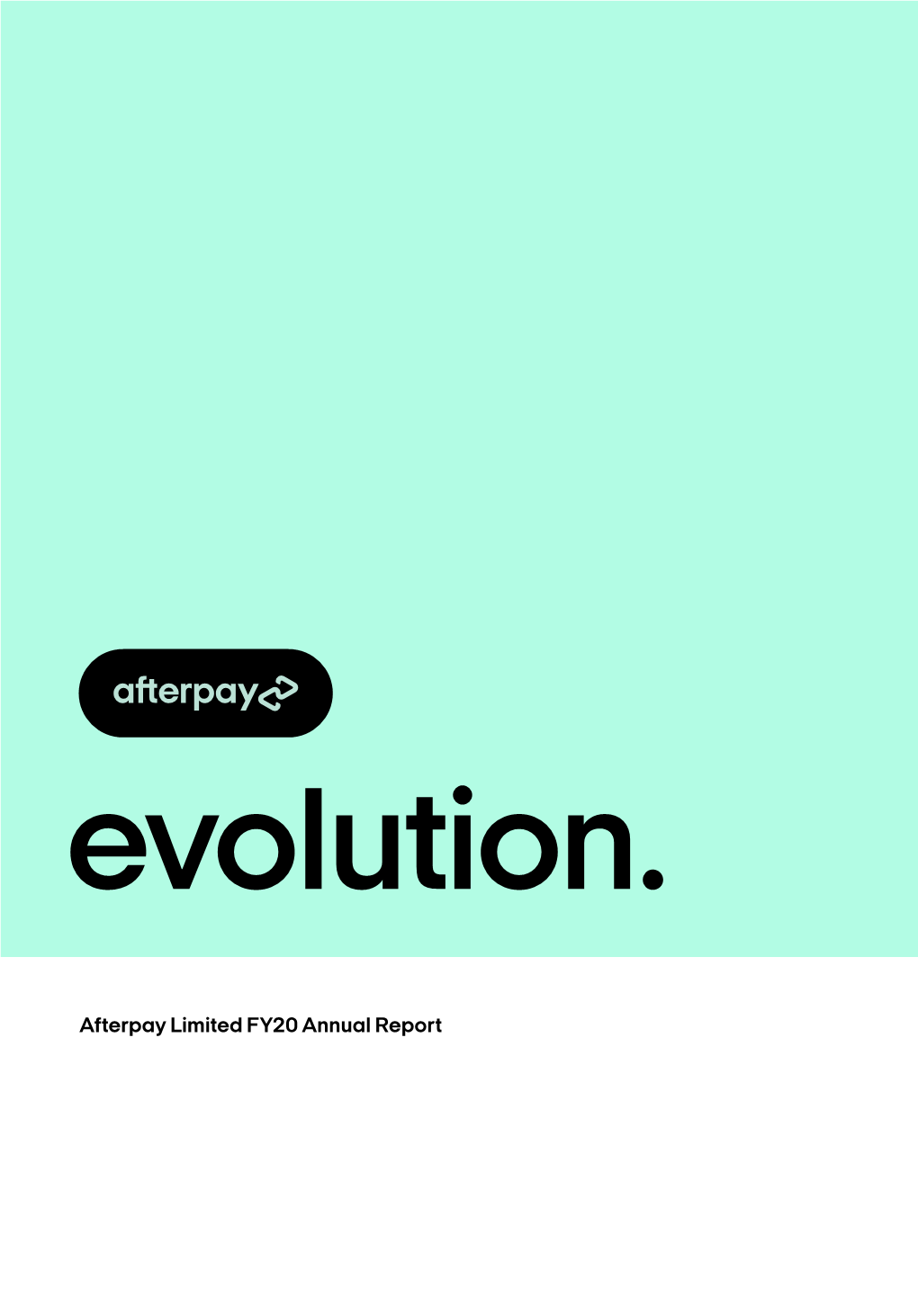 Afterpay Limited FY20 Annual Report Highlights