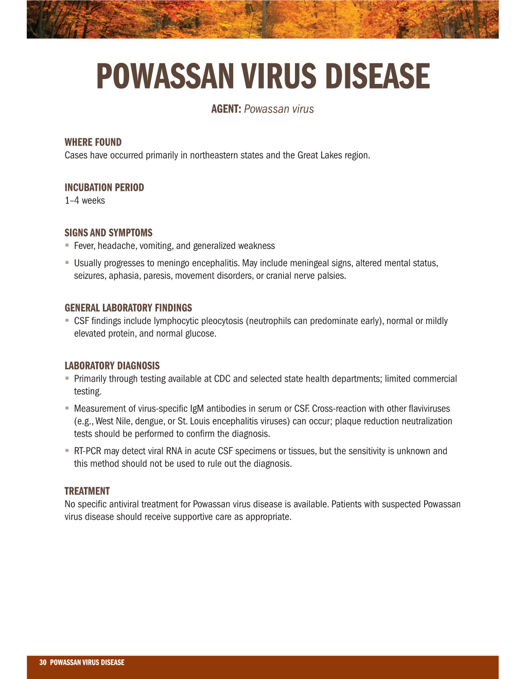 Powassan Virus Disease