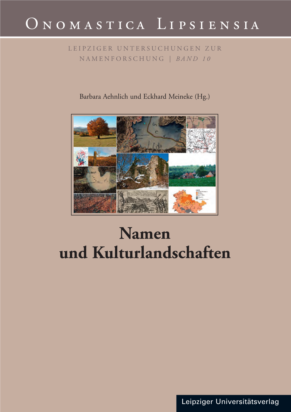 Namen Und Kulturlandschaften