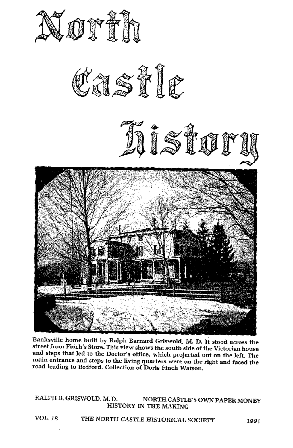 North Castle History Volume 18