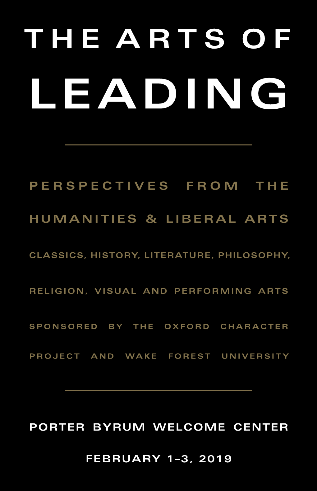 Program for Leadership Andcharacterdrawsontheliberal Programs Tosupportleadershipandcharacterdevelopment, Serve Humanity