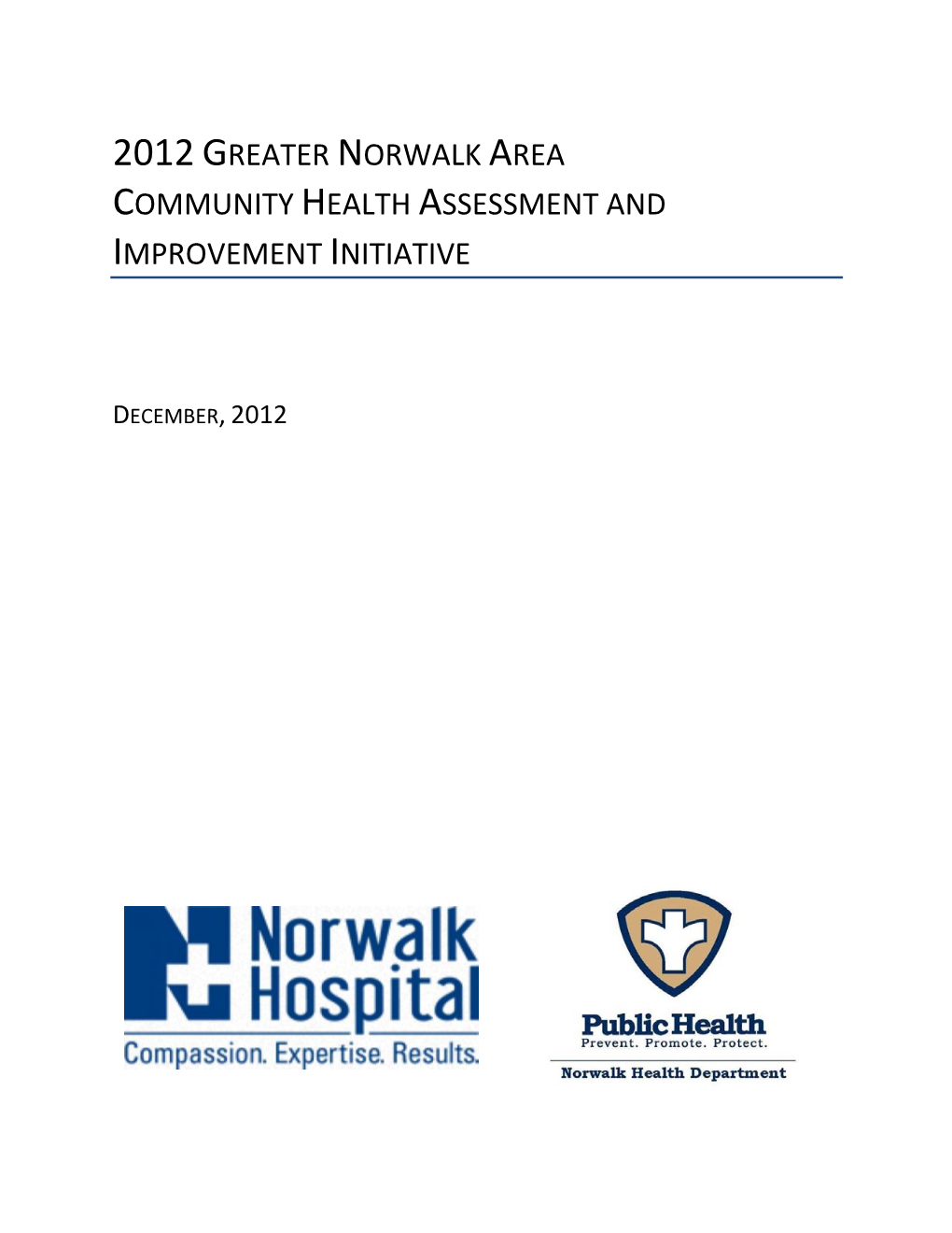 2012Greater Norwalk Area Community Health Assessment And