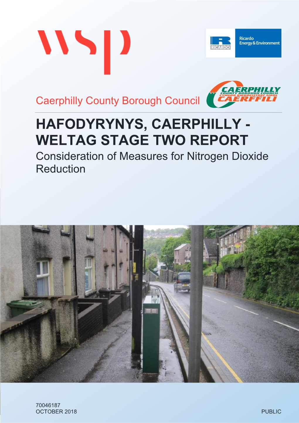 HAFODYRYNYS, CAERPHILLY - WELTAG STAGE TWO REPORT Consideration of Measures for Nitrogen Dioxide Reduction