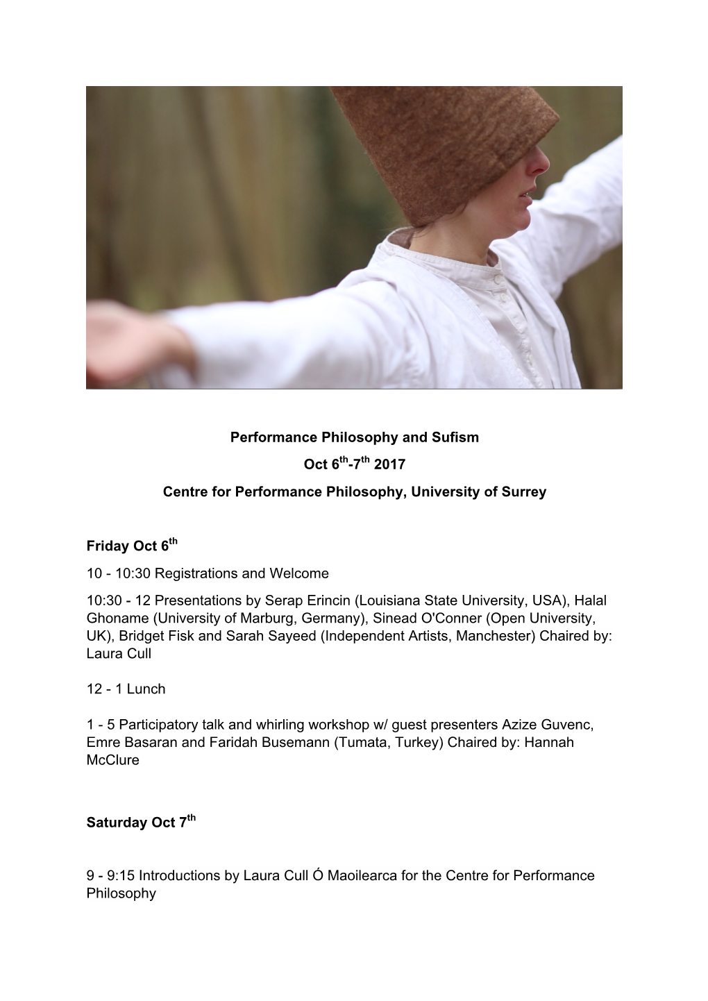 PP and Sufism Programme.Pdf