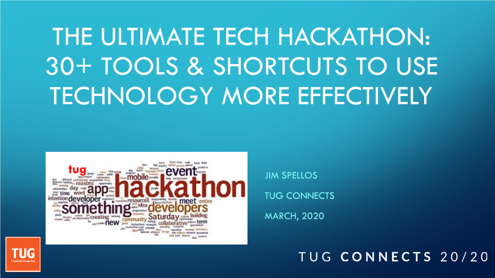 The Ultimate Tech Hackathon: 30+ Tools & Shortcuts To