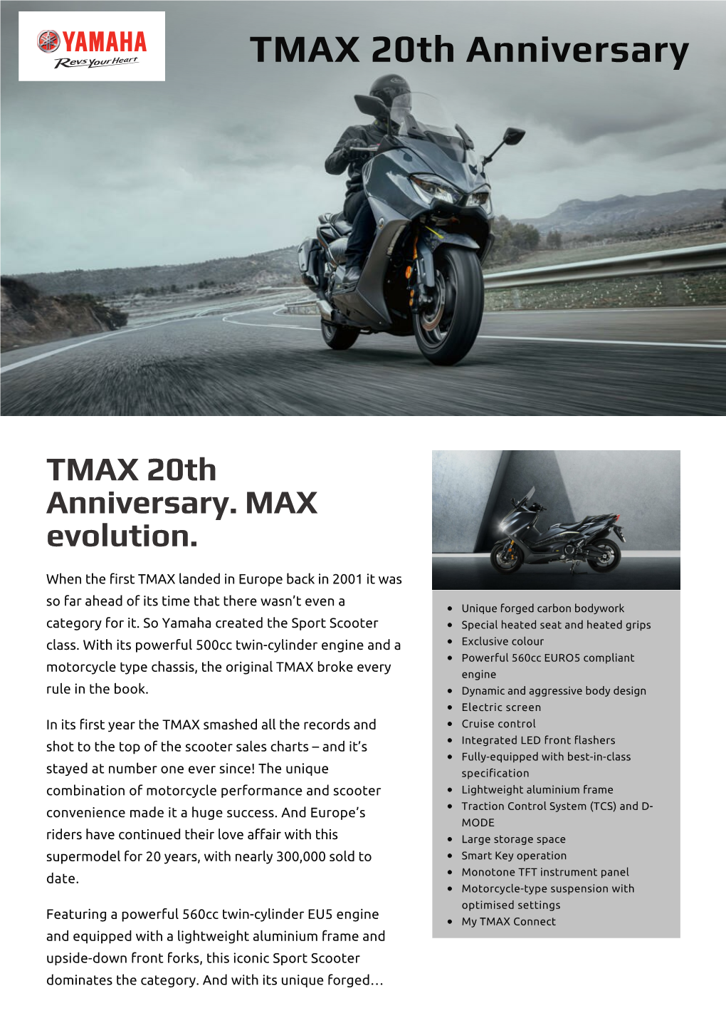 TMAX 20Th Anniversary