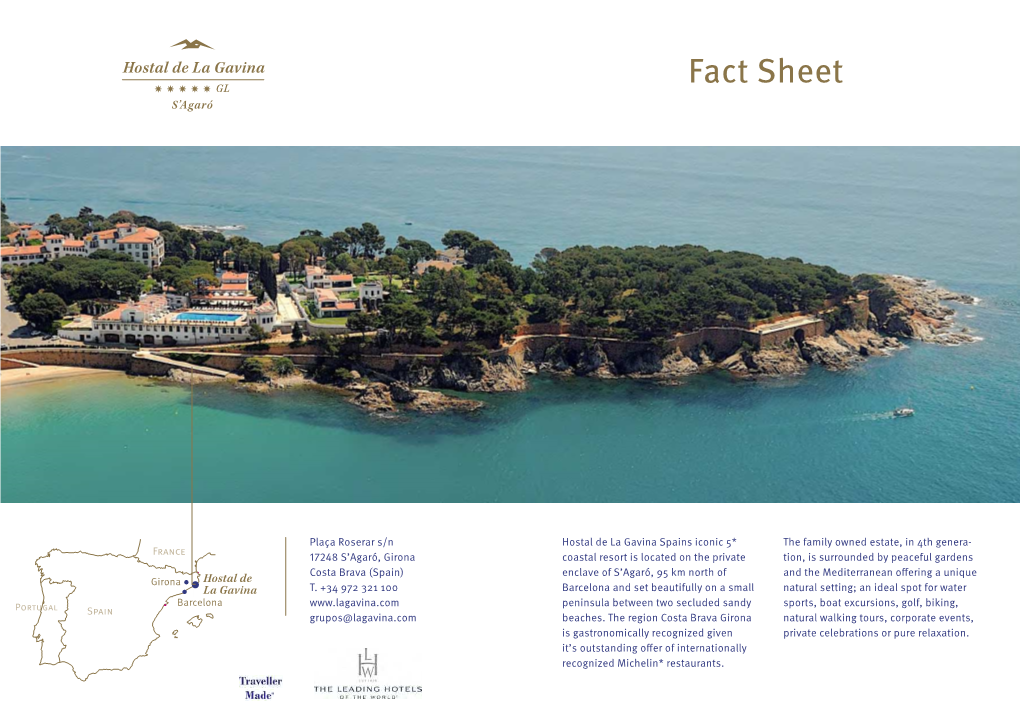 Hotel Capacities & Fact Sheet