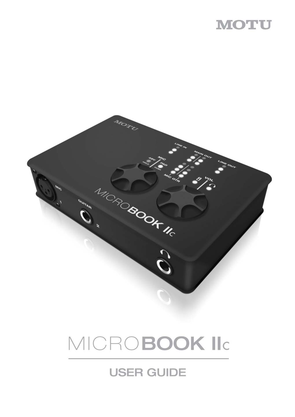 Motu Microbook Iic Manual