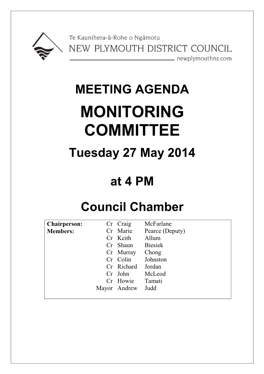 Monitoring Committee