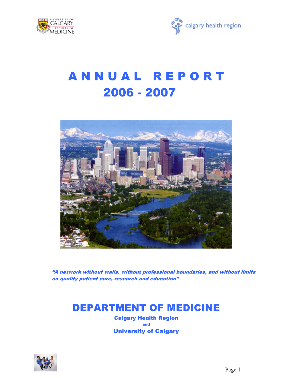 Dom Annual Report 06 07