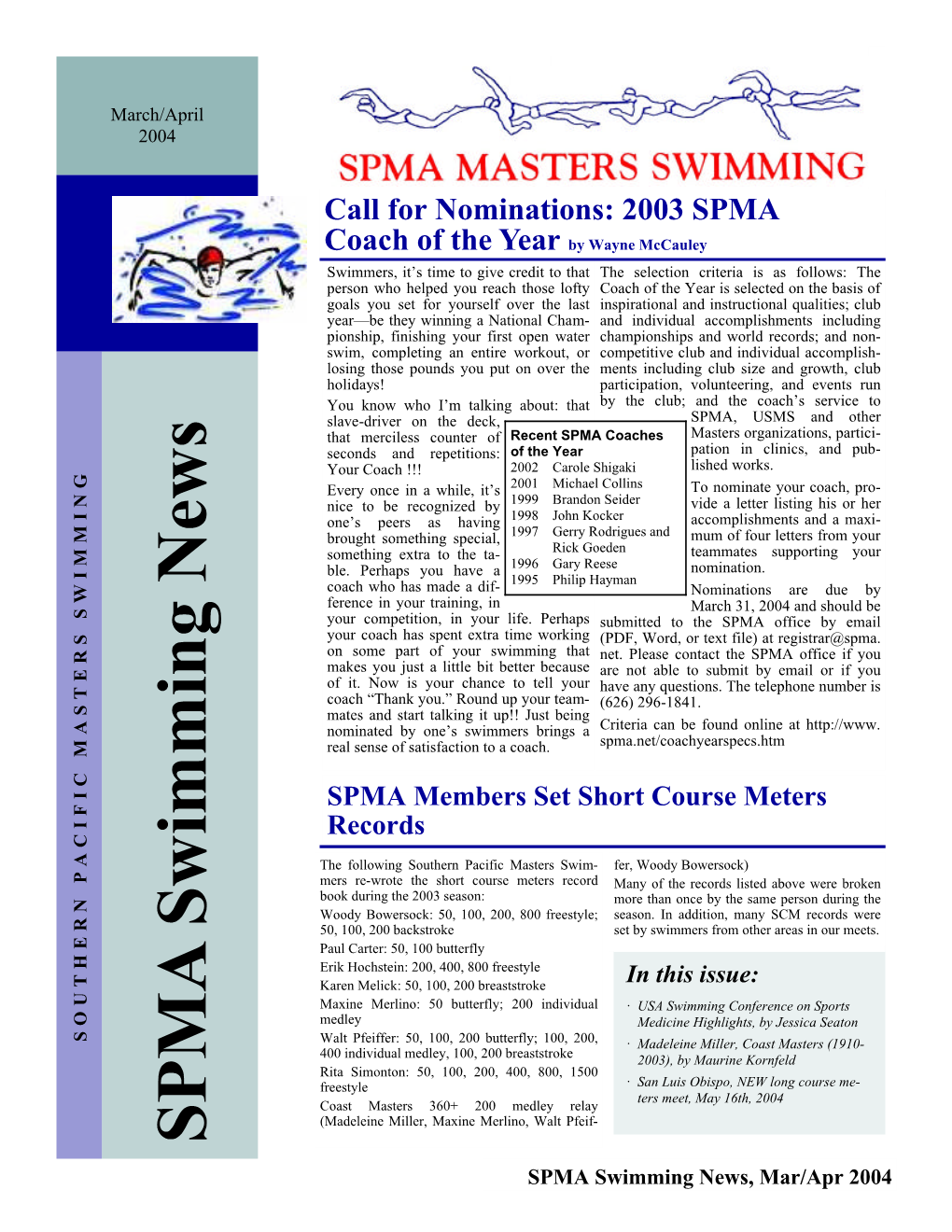 Mar 2004 SPMA Newsletter.Pub