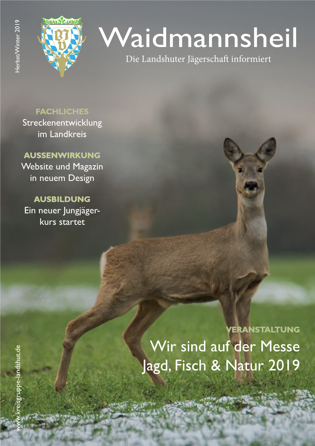 Waidmannsheil Die Landshuter Jägerschaft Informiert Herbst/Winter 2019