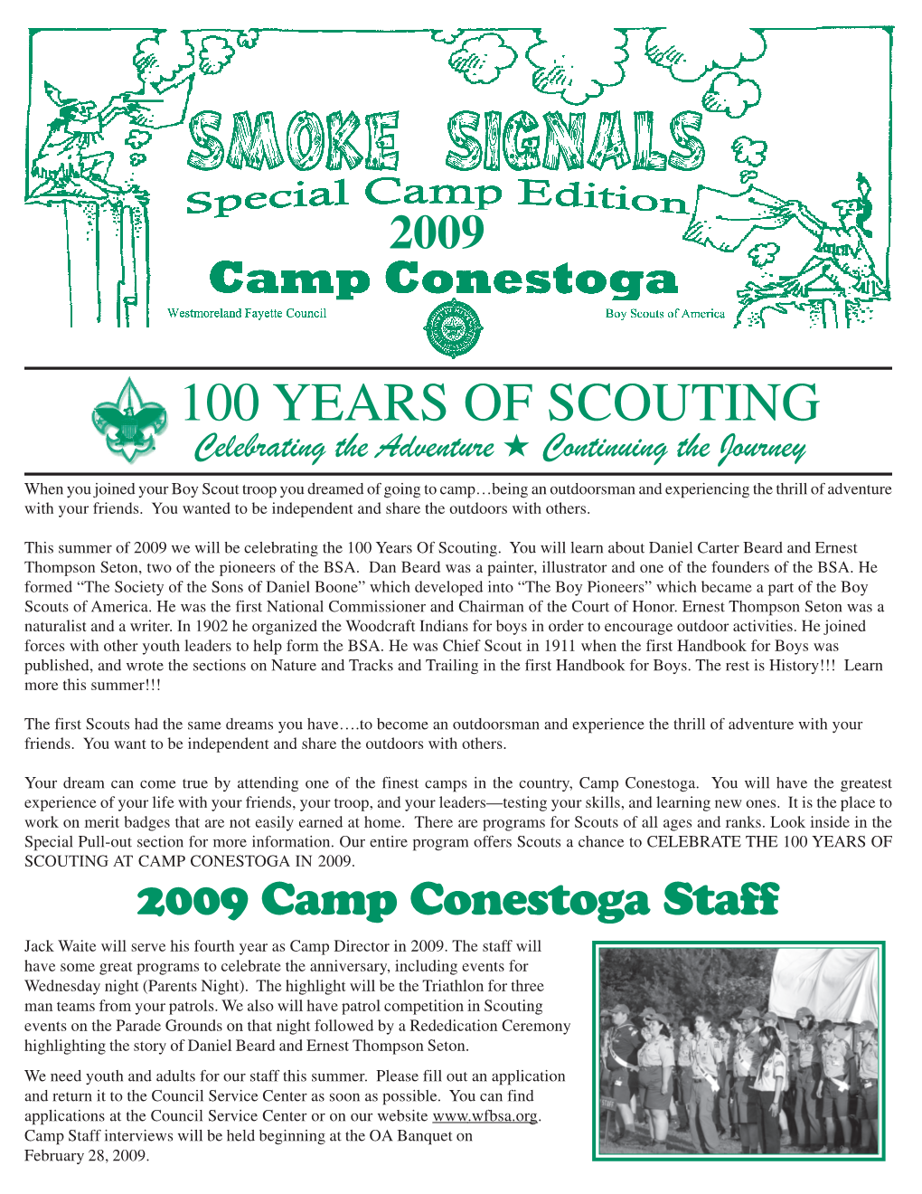 100 Years of Scouting