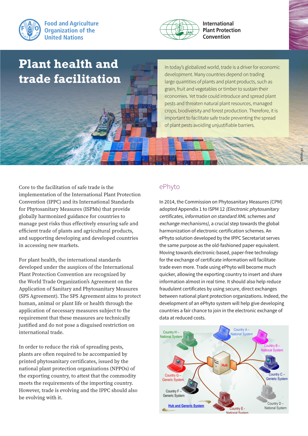 Plant Health and Trade Facilitation
