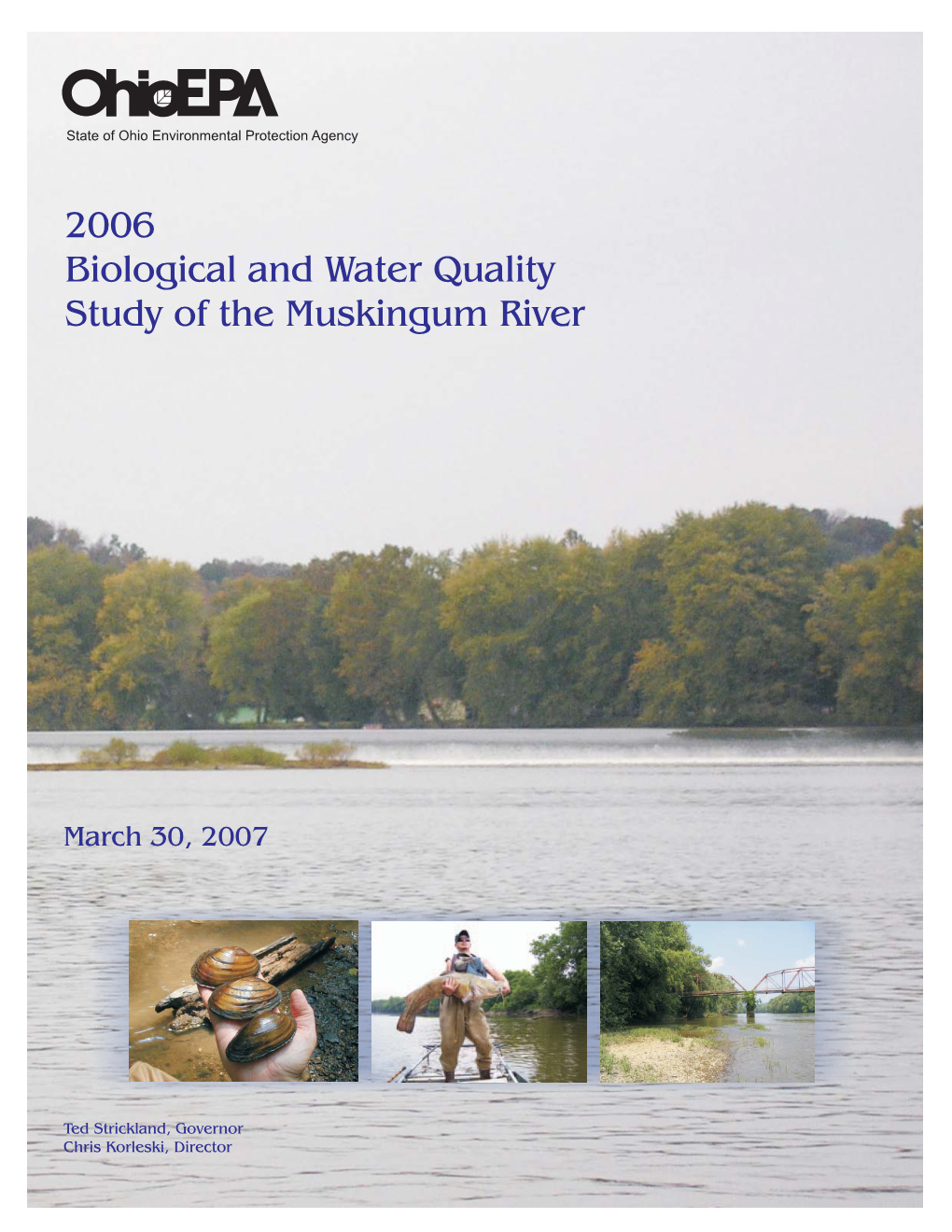 2006 Biological and Water Quality Study of the Muskingum River