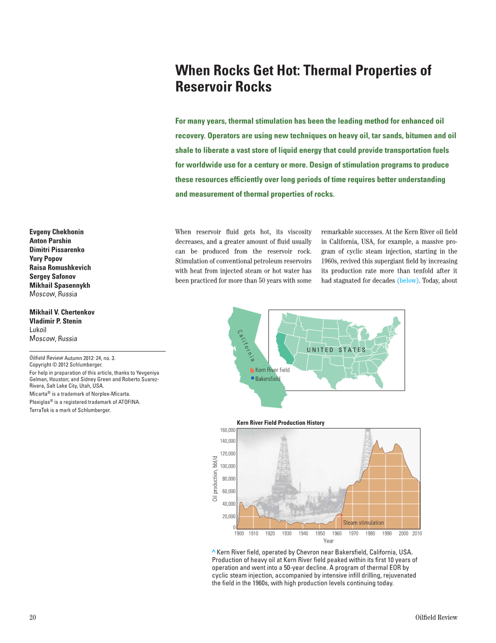 Thermal Properties of Reservoir Rocks