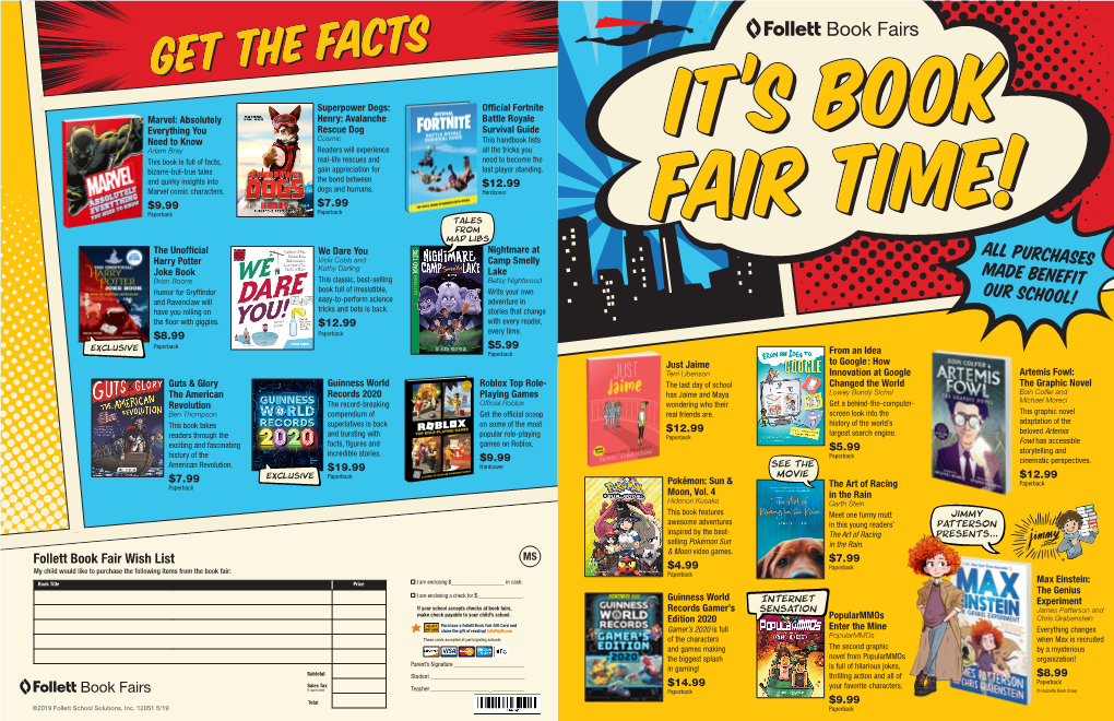 Follett Book Fairs Brochure