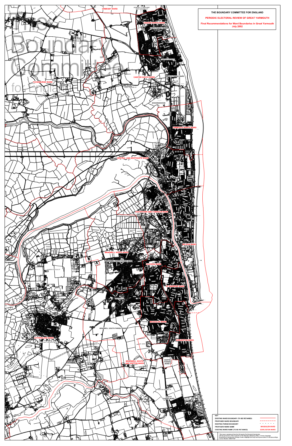 The Boundary Committee for England Periodic Electoral