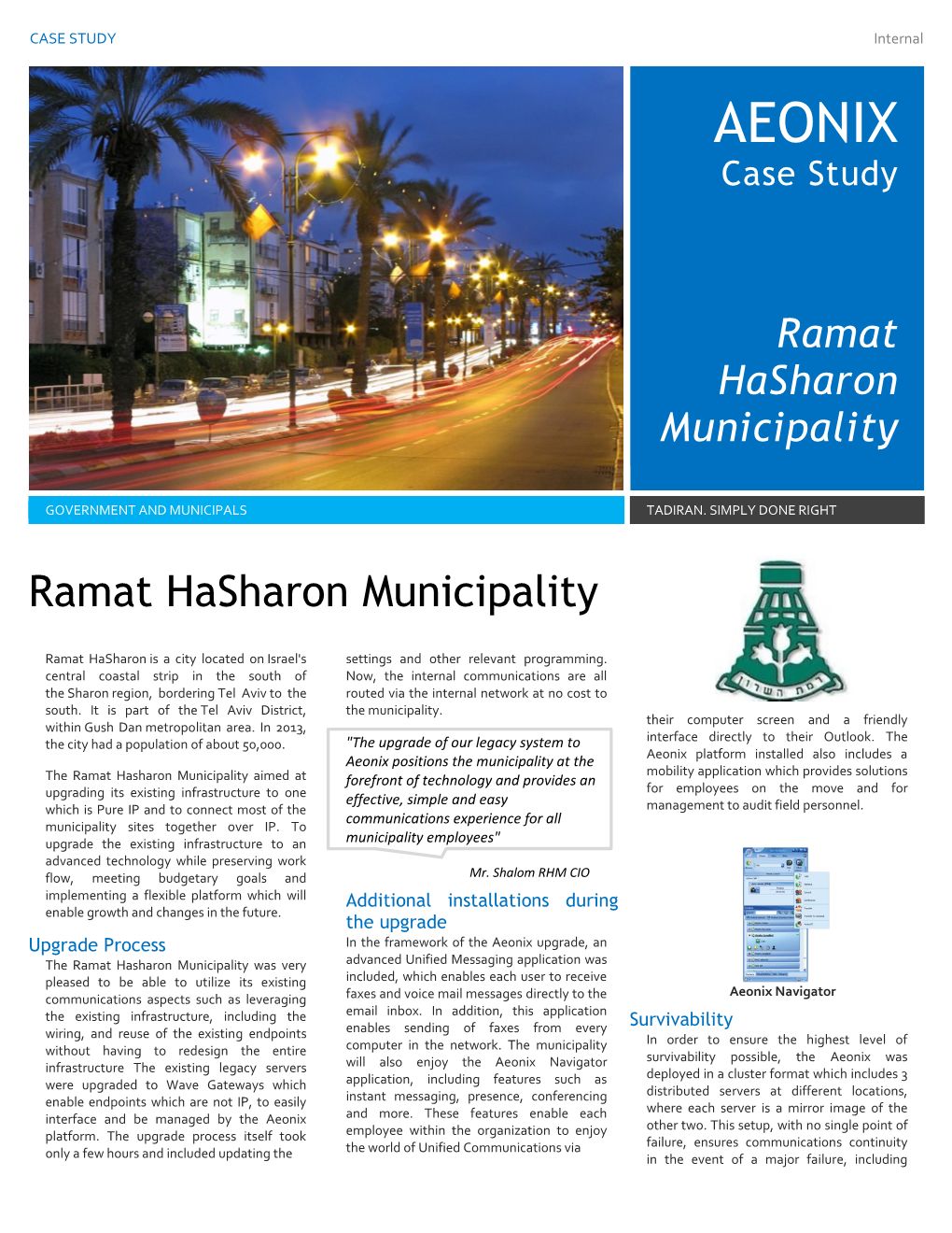 Ramat Hasharon Municipality