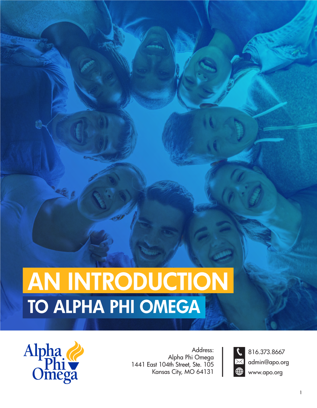 An Introduction to Alpha Phi Omega
