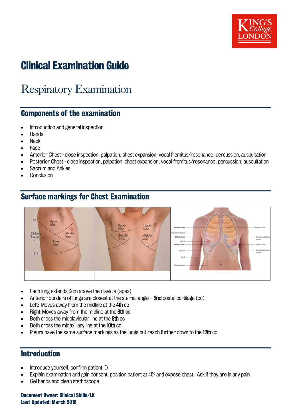 Respiratory Examination