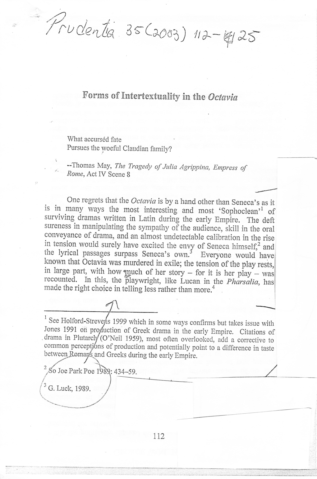 Forms of Intertextuality in the