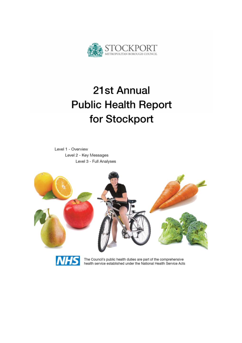 21St ANNUAL PUBLIC HEALTH REPORT for STOCKPORT