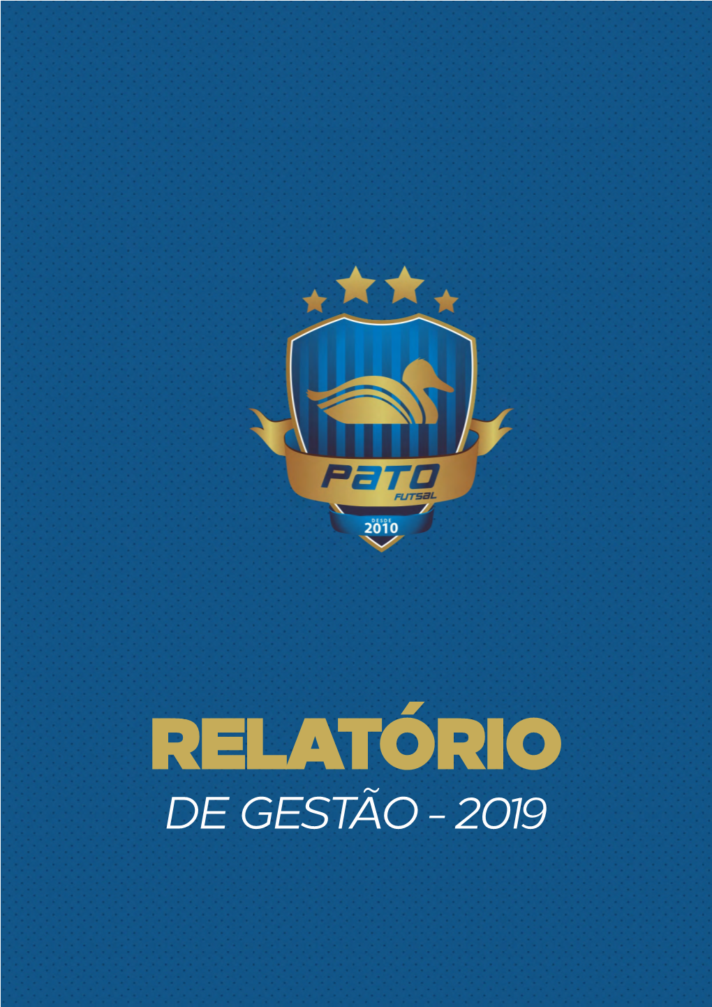 Relatório De Gestão (2019)