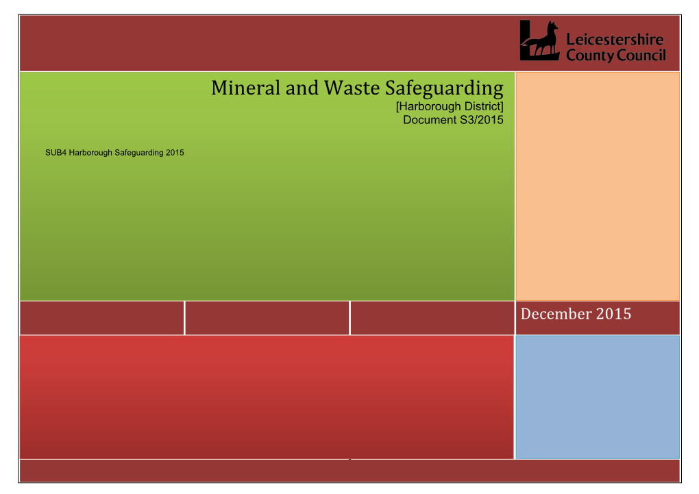 Harborough District] Document S3/2015