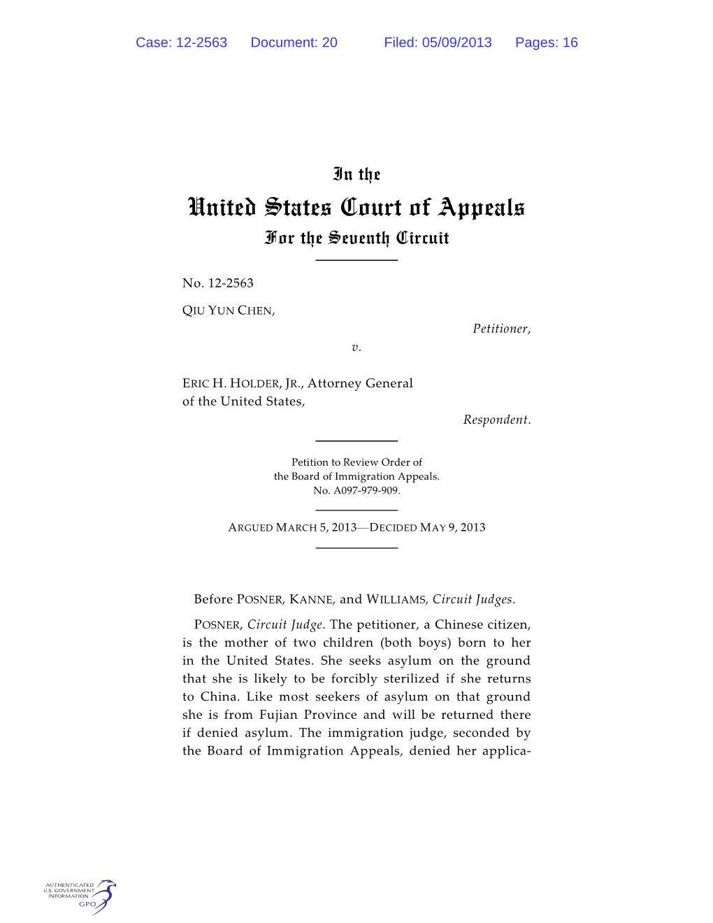 United States Court of Appeals for the Seventh Circuit