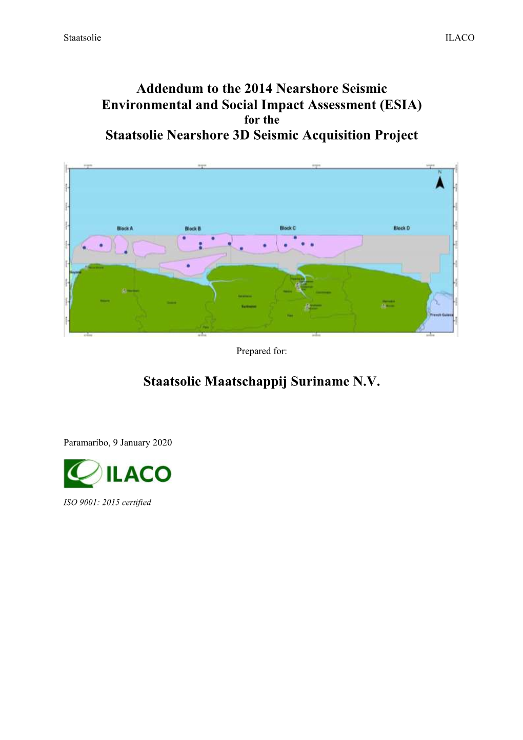 Staatsolie Nearshore 3D Seismic Acquisition Project