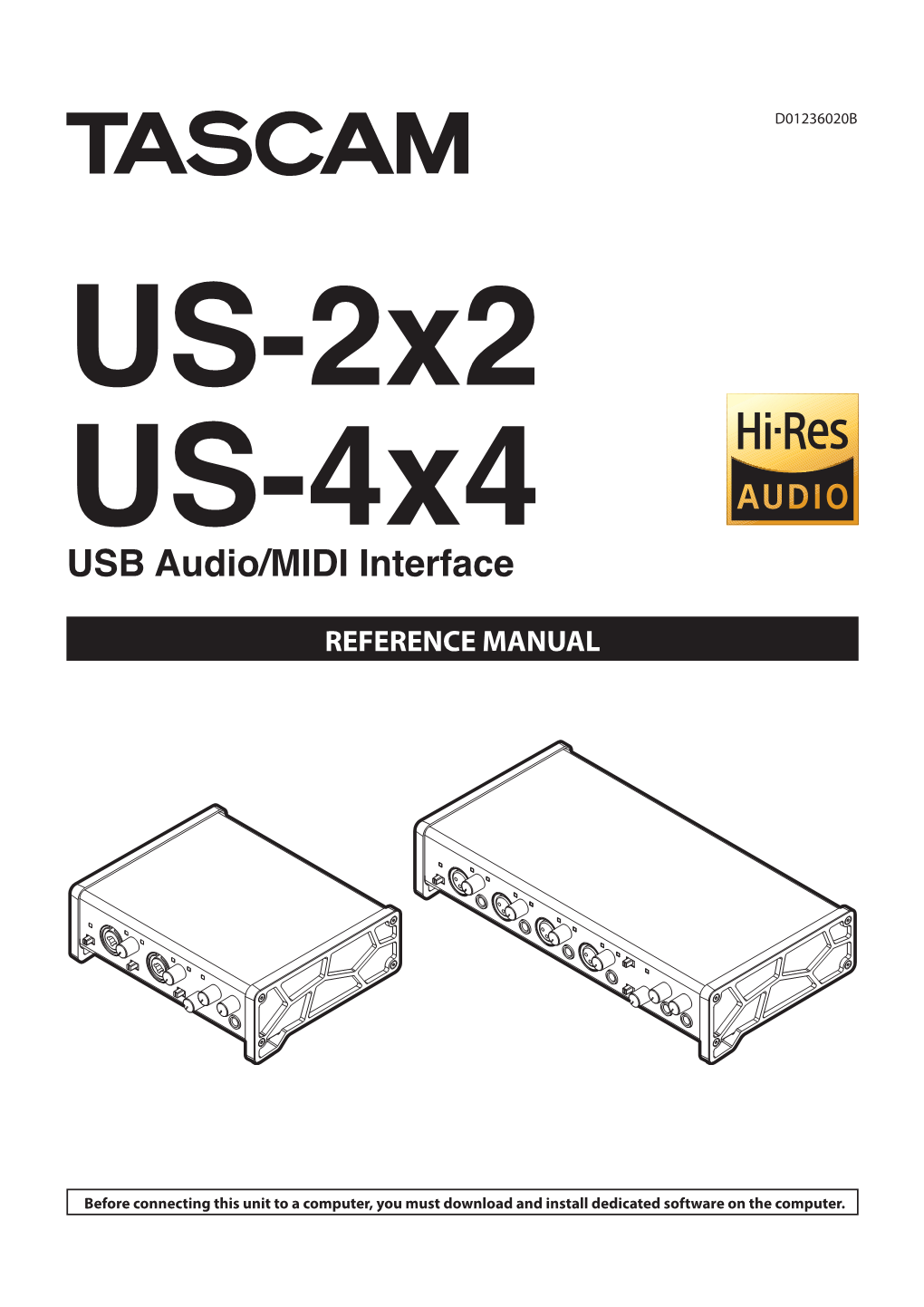 USB Audio/MIDI Interface