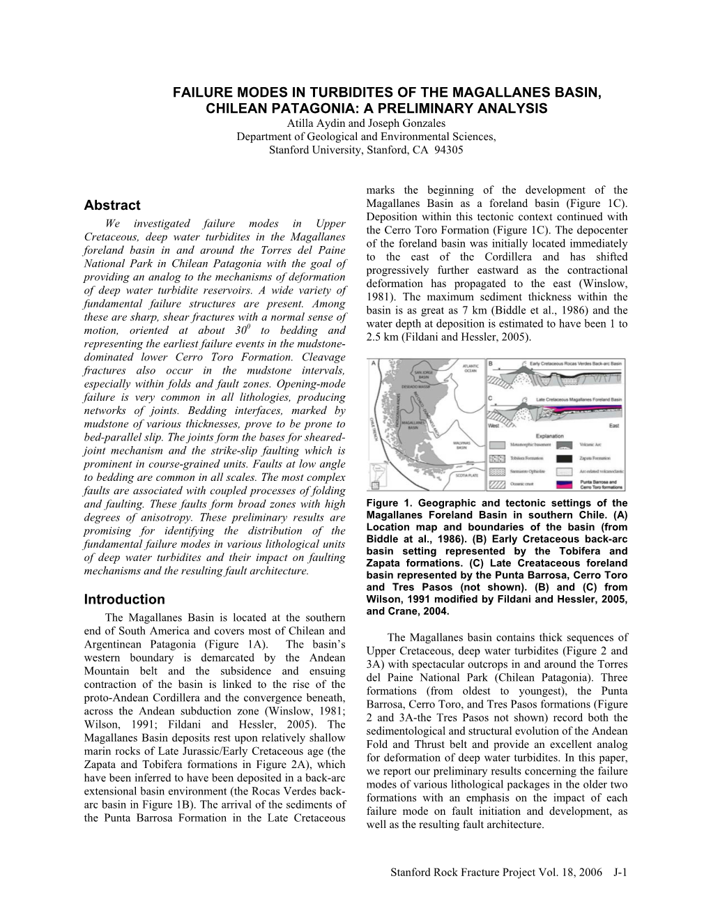 Failure Modes in Turbidites of the Magallanes Basin