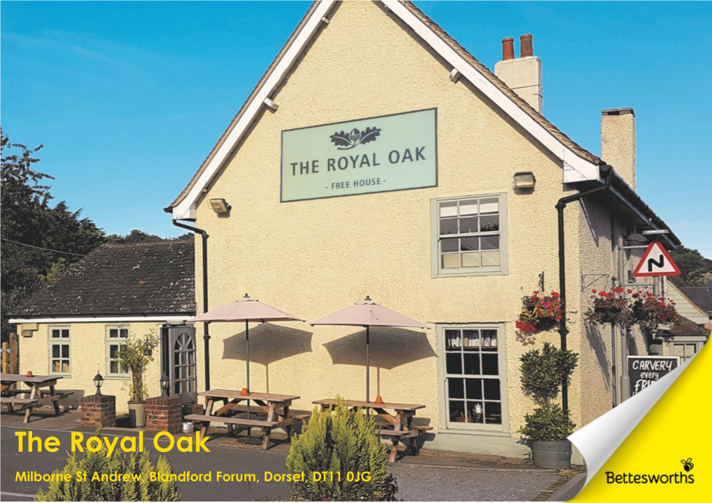 The Royal Oak Milborne St Andrew, Blandford Forum, Dorset, DT11 0JG